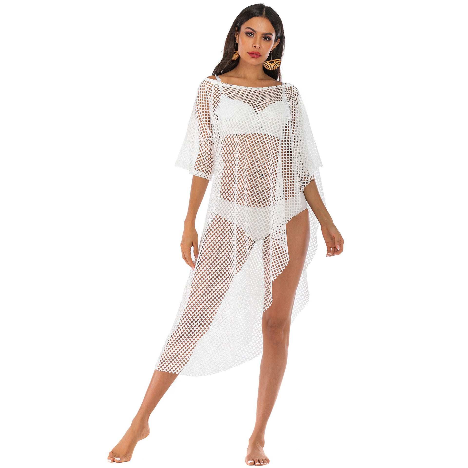 Summer Off The Shoulder Sexy Cover Ups-STYLEGOING