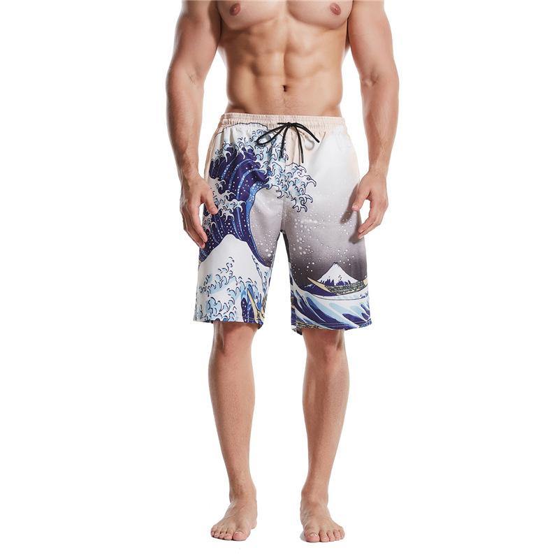 Summer Plus Size Quick Dry Beach Pants-STYLEGOING
