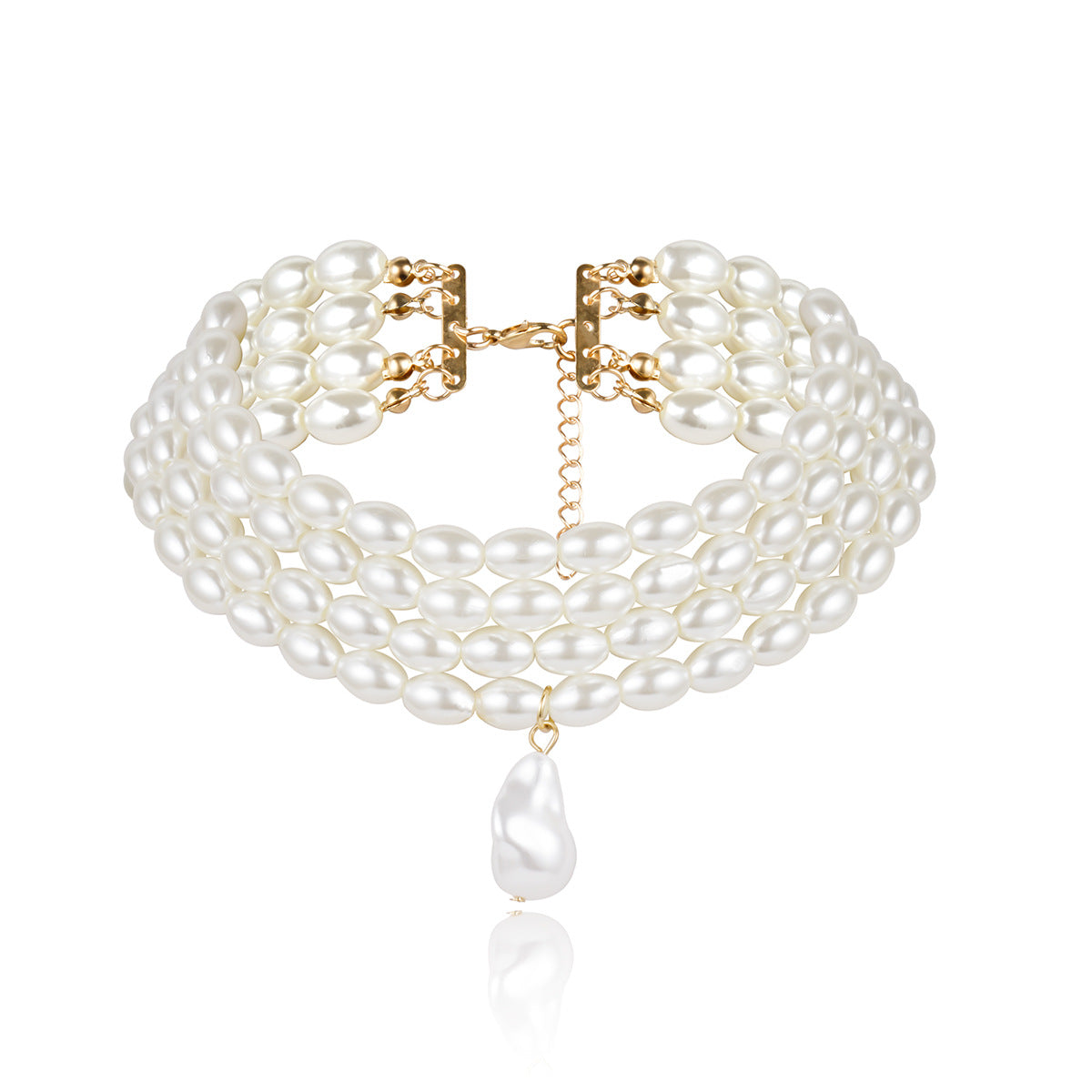 Personality String Beads Necklace for Women