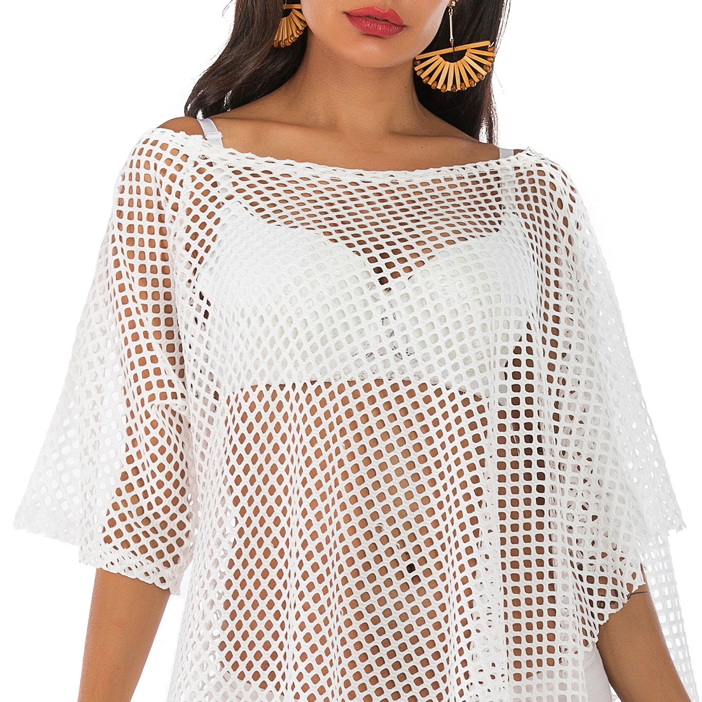 Summer Off The Shoulder Sexy Cover Ups-STYLEGOING