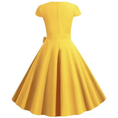 Sexy Sweetheart Vintage Belt Dresses-STYLEGOING