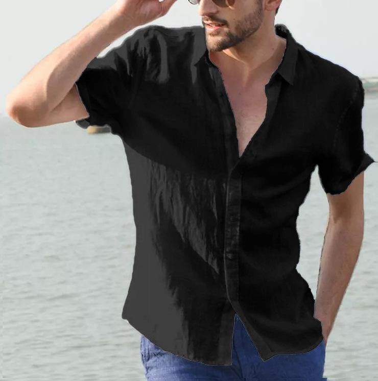 Men Plus Sizes Summer Short Sleeves T-shirts-STYLEGOING
