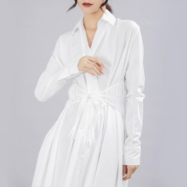Women Long Sleeves Fall Fairy Shirt Dresses