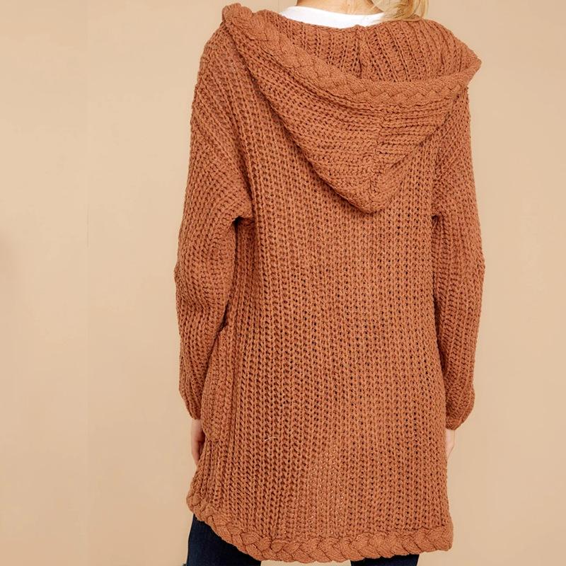 Women Casual Knitting Cardigan Sweaters-STYLEGOING