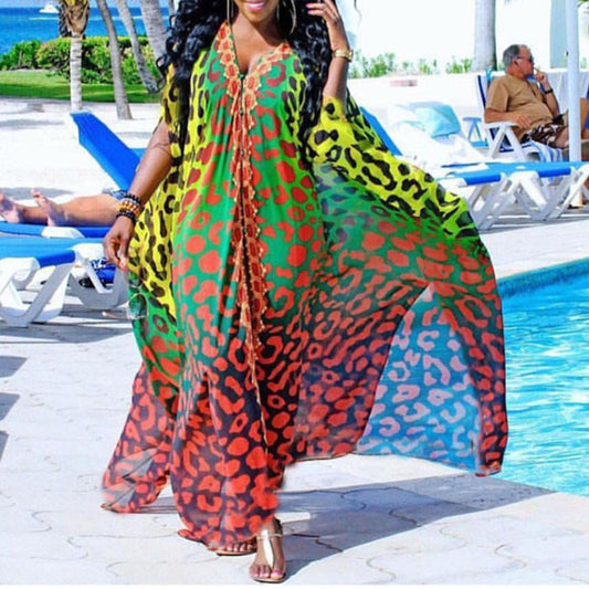 Summer Chiffon Flowy Summer Beach Dresses