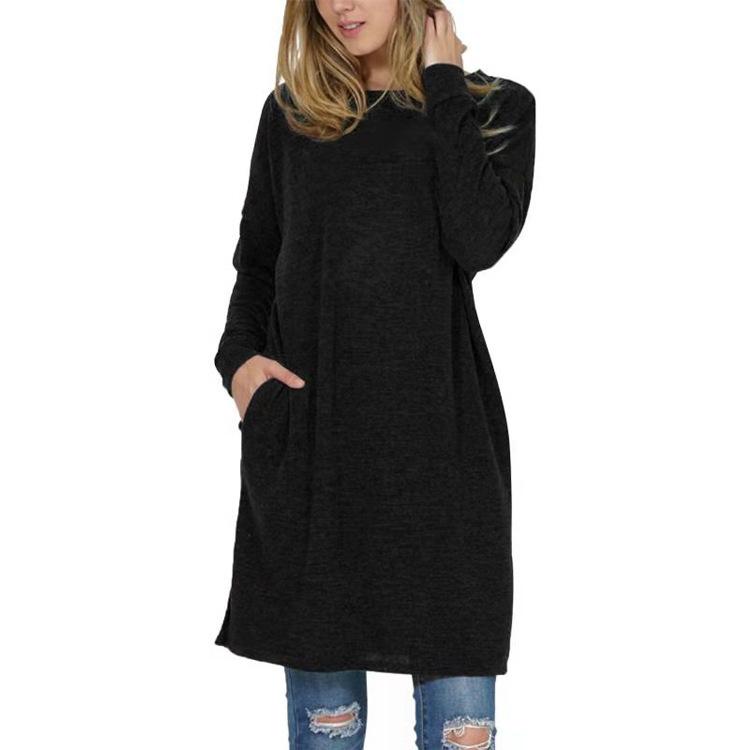 Casual Women Round Neck Long Sleeves Shirts