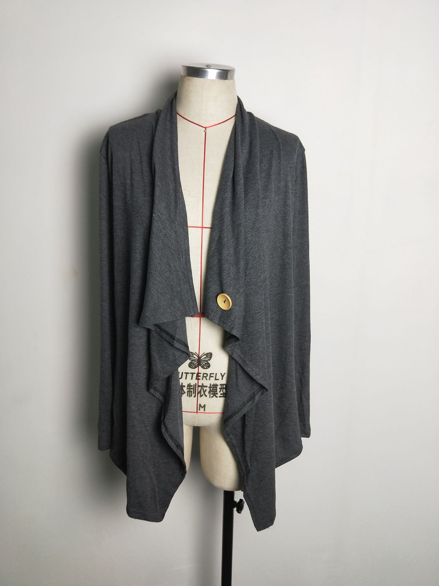Irregular Fall Cardigan Coats for Women