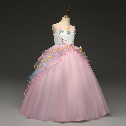 Lovely Unicorn Princess Ball Gown Dresses