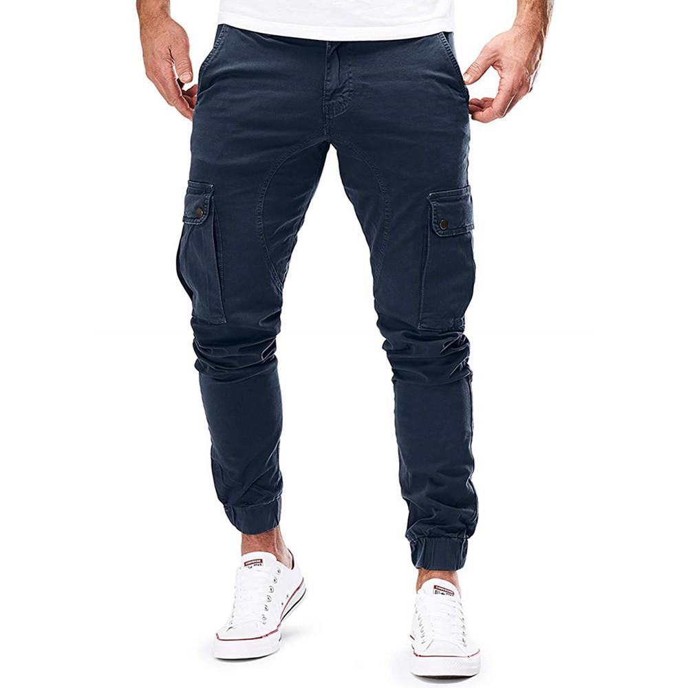 Casual Men Pocket Long Pants-STYLEGOING
