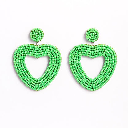 Ethic Bohemian Sweetheart Handmade Earrings