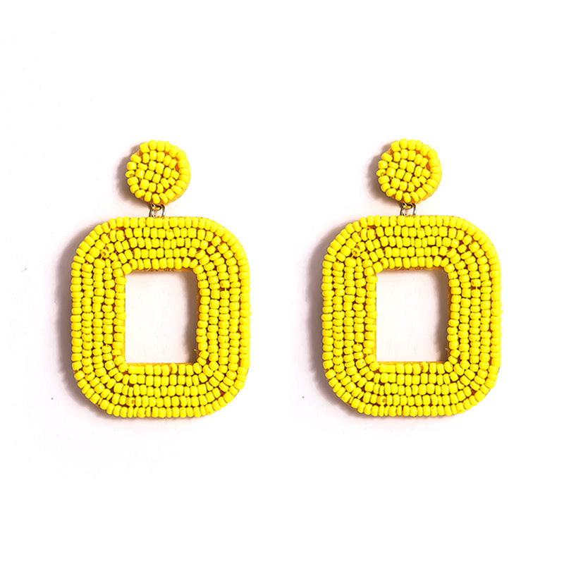 Ethic Bohemian Sweetheart Handmade Earrings