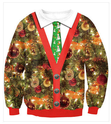 Merry Christmas 3D Print Pullover Hooides