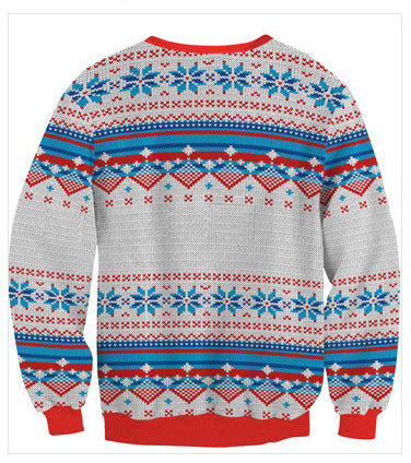 Merry Christmas 3D Print Pullover Hooides