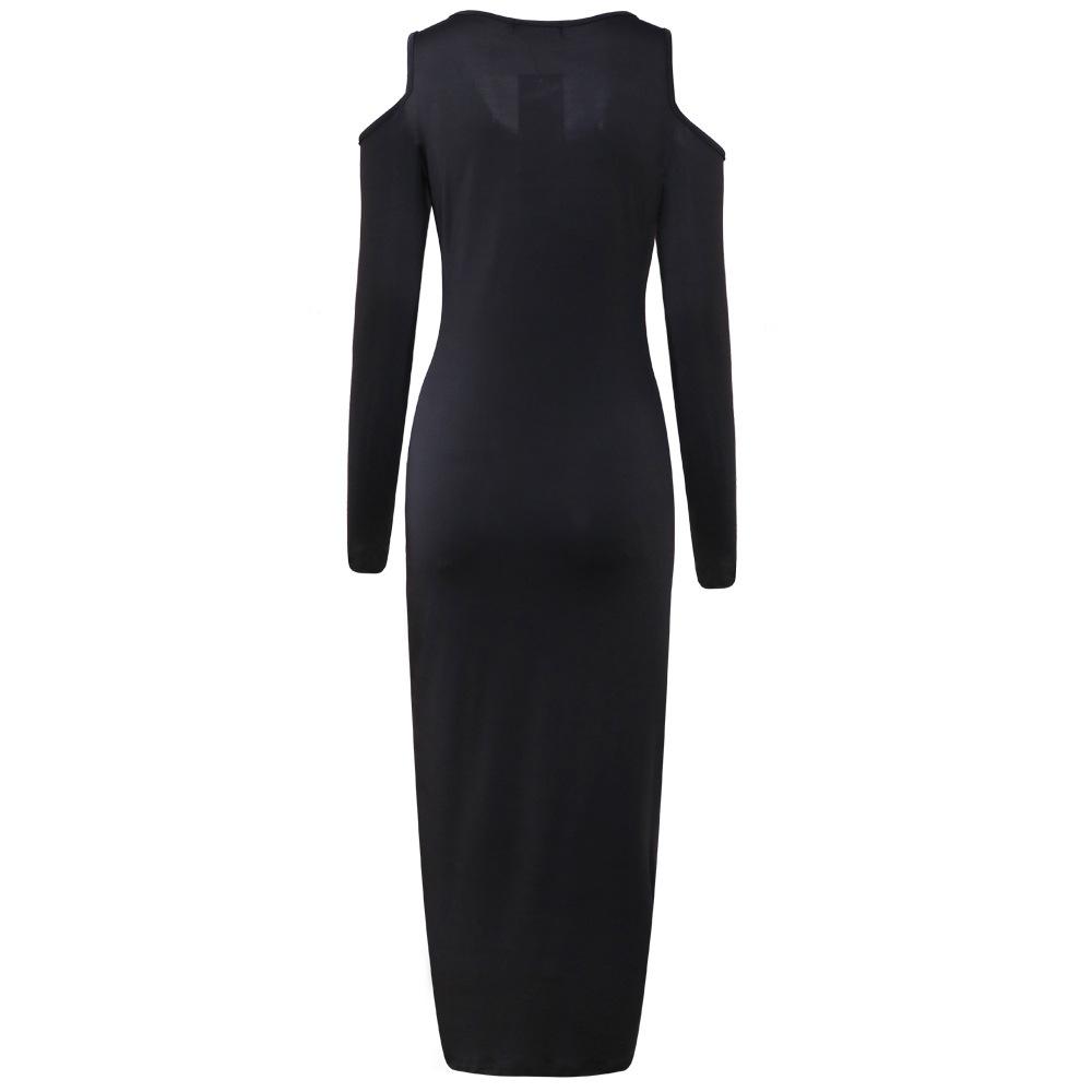 Halloween Skeleton Sexy Women Long Dresses-STYLEGOING