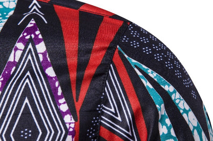 Ethnic Style Men‘s Short Sleeves Shirts