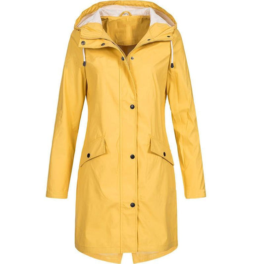 Women Outdoor Plus Size Fall Overcoats-STYLEGOING