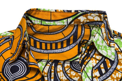 Ethnic Style Men‘s Short Sleeves Shirts