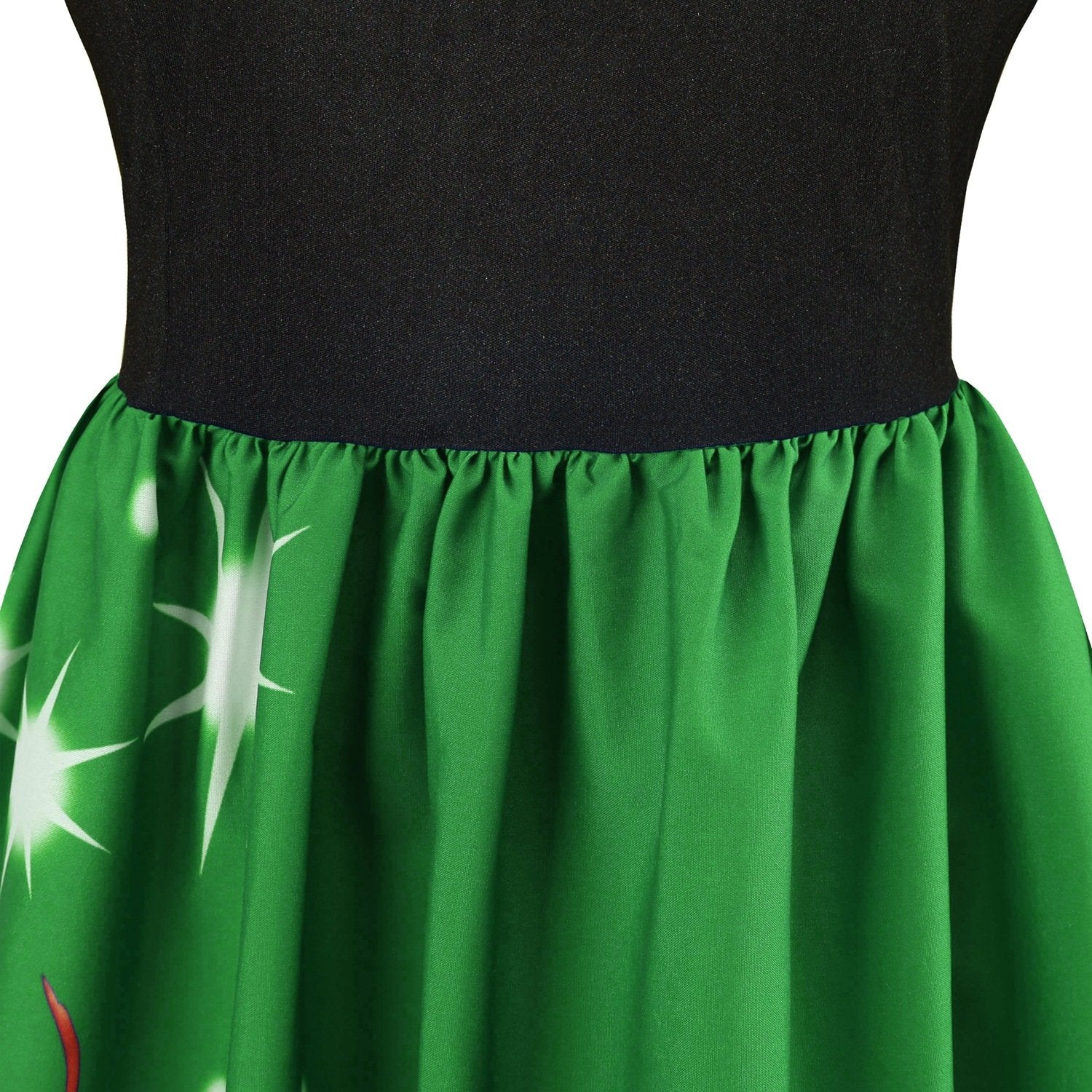 Merry Christmas Sled Round Neck Long Sleeves Women Dresses-STYLEGOING