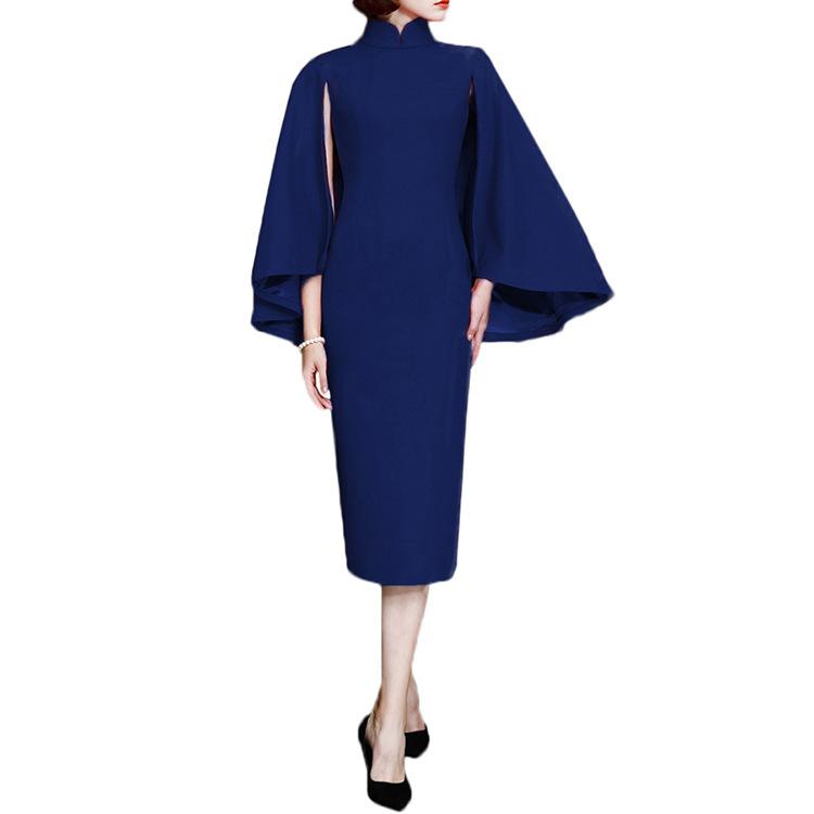 Plus Sizes Sexy Bodycon Midi Party Dresses-STYLEGOING