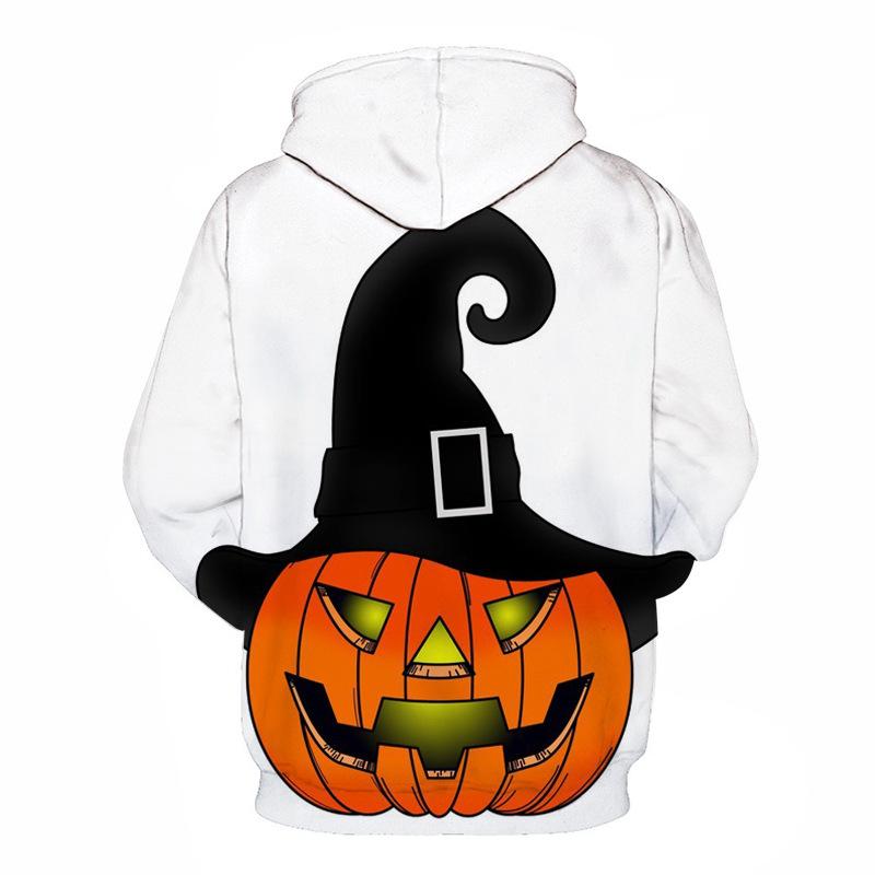 Lovely 3D Pumpkin Halloween Pullover Hoodies-STYLEGOING