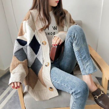 Fairy Women Warm Knitting Cardigan Sweaters