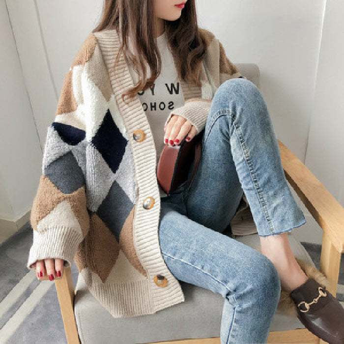 Fairy Women Warm Knitting Cardigan Sweaters