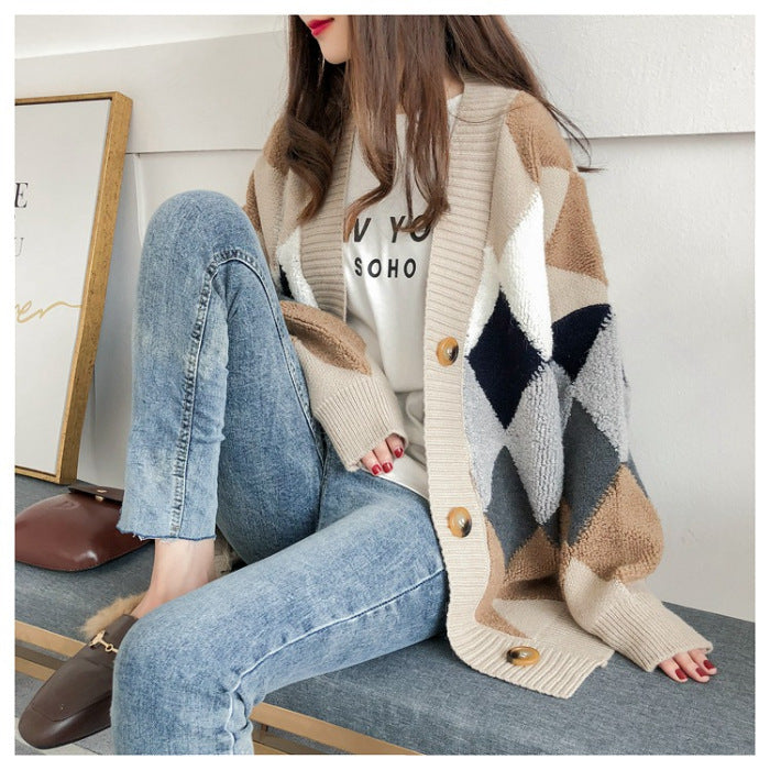 Fairy Women Warm Knitting Cardigan Sweaters