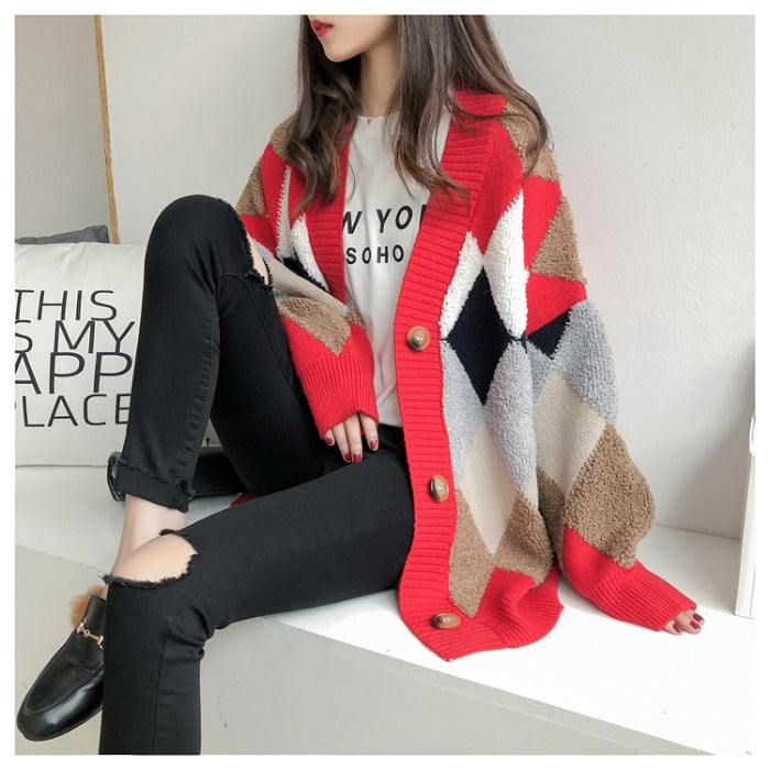 Fairy Women Warm Knitting Cardigan Sweaters