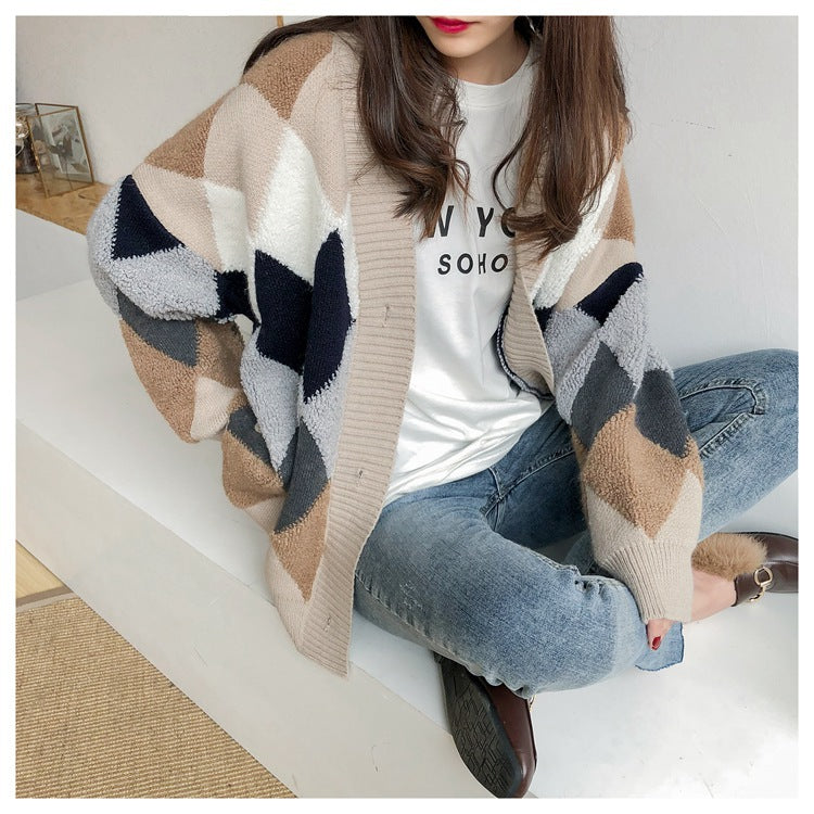 Fairy Women Warm Knitting Cardigan Sweaters