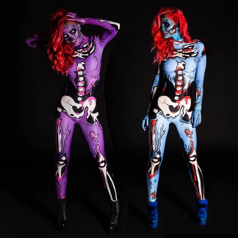 New Halloween Costume Party 3D Horrible Jumpsuit-STYLEGOING