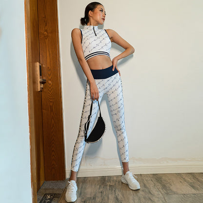Women Sexy Two Pieces Yoga Suits