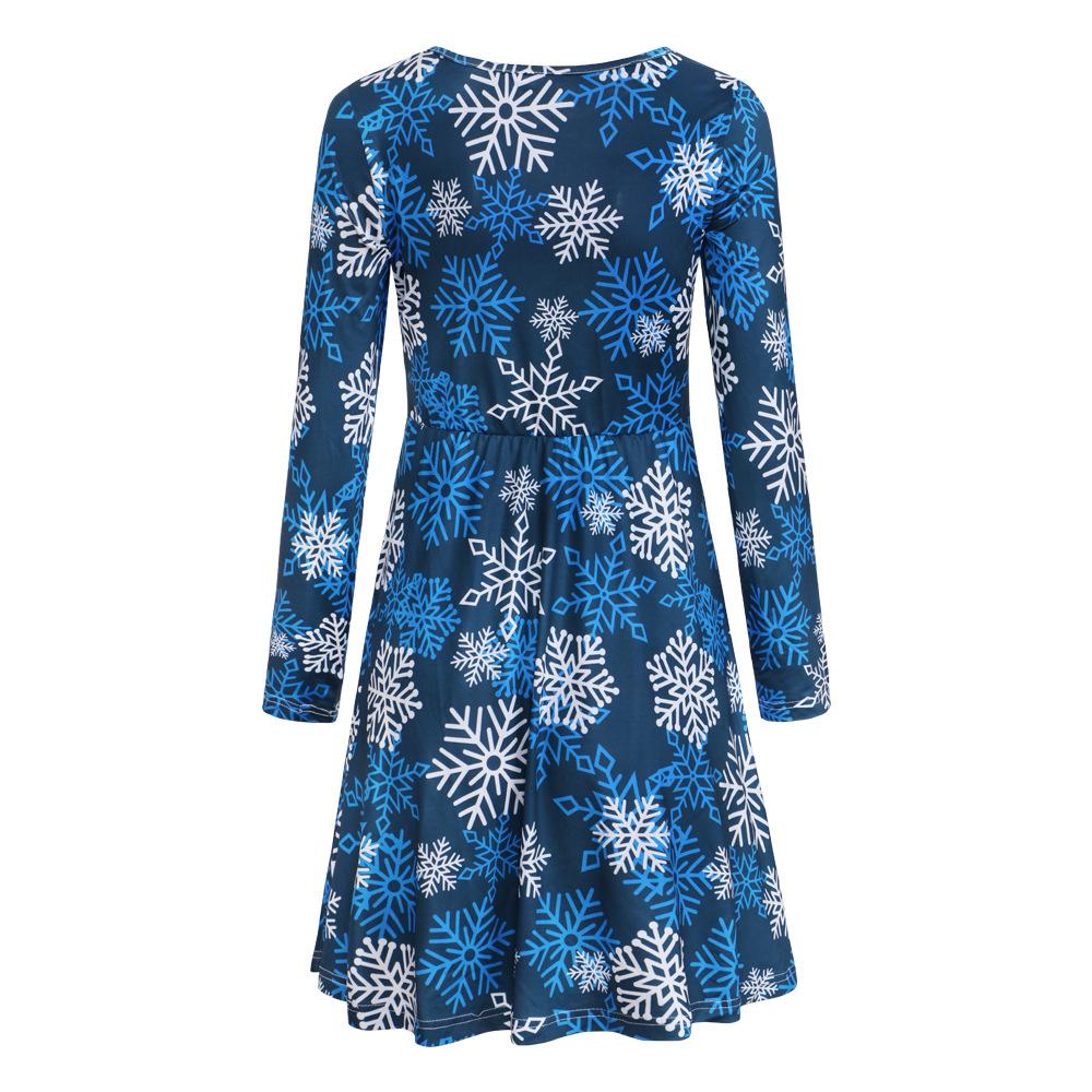Winter Christmas Style Long Sleeves Dresses-STYLEGOING