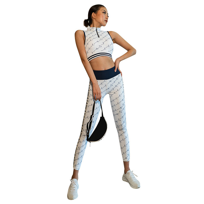 Women Sexy Two Pieces Yoga Suits