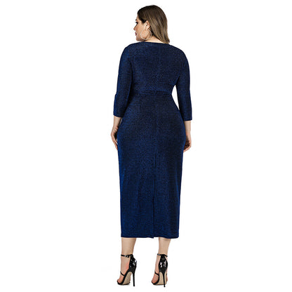 Fashion Plus Sizes Evening Party Long Dresses for Women