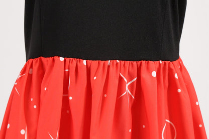 Christmas Vintage Round Neck Women Dresses-STYLEGOING