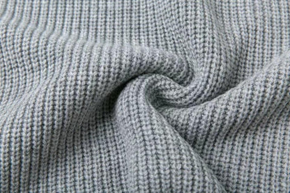 Women Bell Sleeves Fall Knitting Sweaters-STYLEGOING