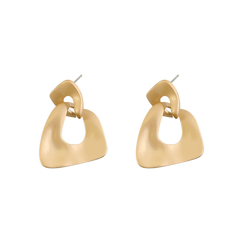 Fashion Irregular Geometry Design Women Earrings