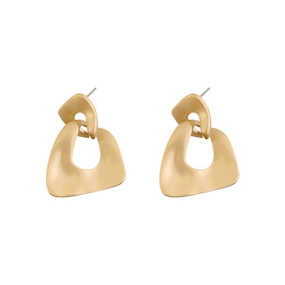 Fashion Irregular Geometry Design Women Earrings