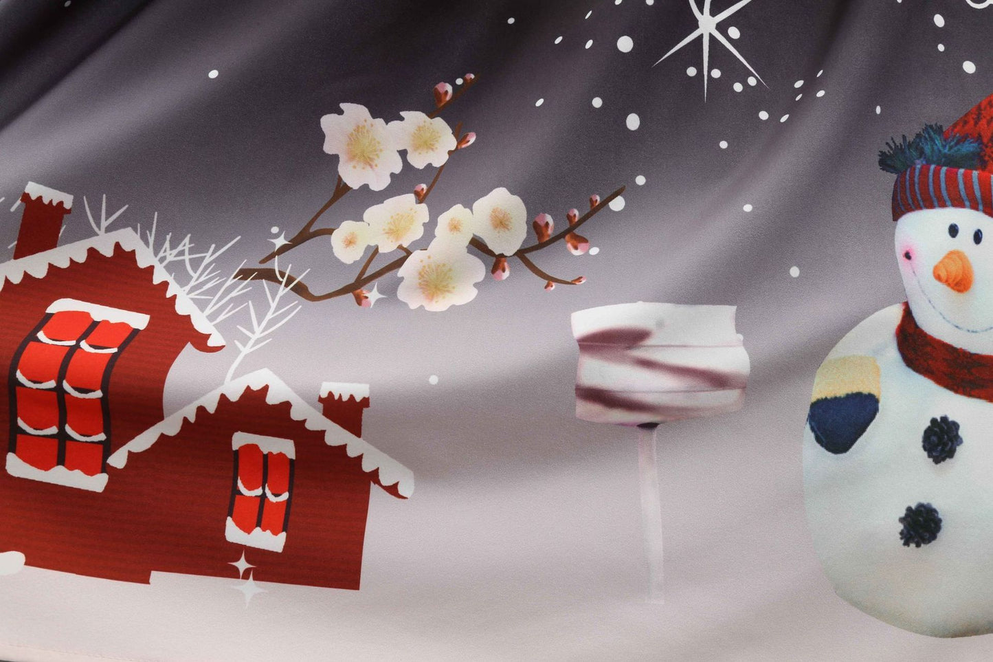 Christmas Vintage Round Neck Women Dresses-STYLEGOING
