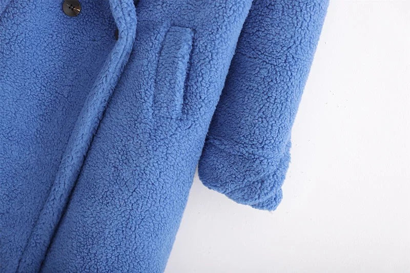 Winter Warm Fashion Long Overcoat for Women