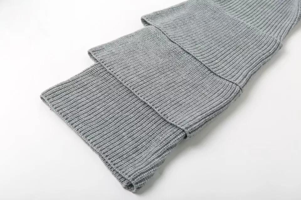 Women Bell Sleeves Fall Knitting Sweaters-STYLEGOING
