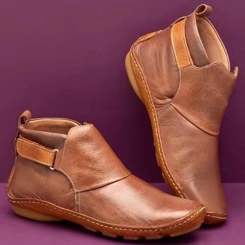 Fashion Women Button Plus Sizes Short Boots