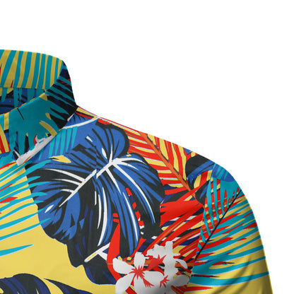 Leaf Print Summer Men's Short Sleeves T Shirts