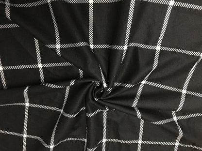 Women Plaid Woolen Winter Overcoat