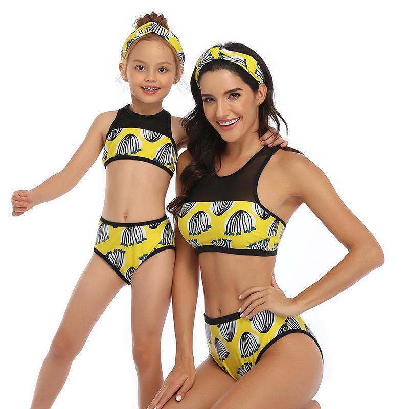 Parent Child Summer Beach Bikinis-STYLEGOING