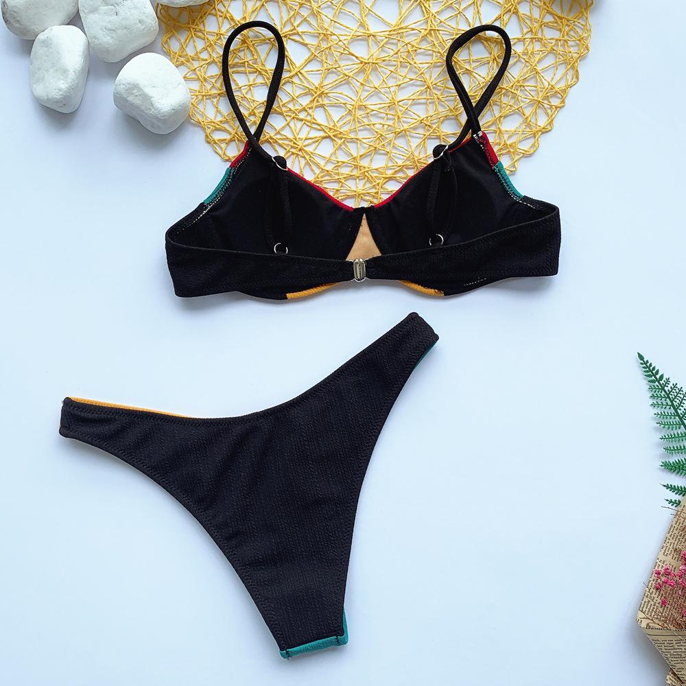 Sexy Colorful Summer Beach Swimsuit-STYLEGOING