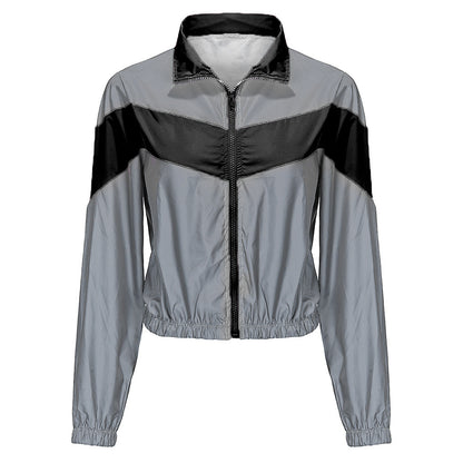 Summer Reflective Two Pieces Sportswear for Women