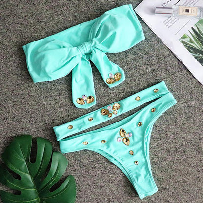 Sexy Summer High Waist Beach Bikini-STYLEGOING