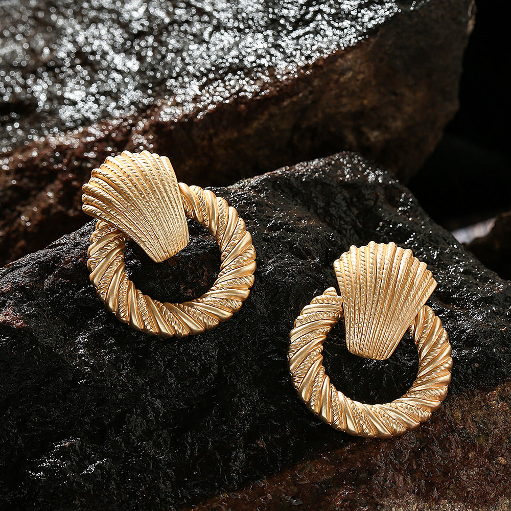 Women Geometry Design Fashion Earrings
