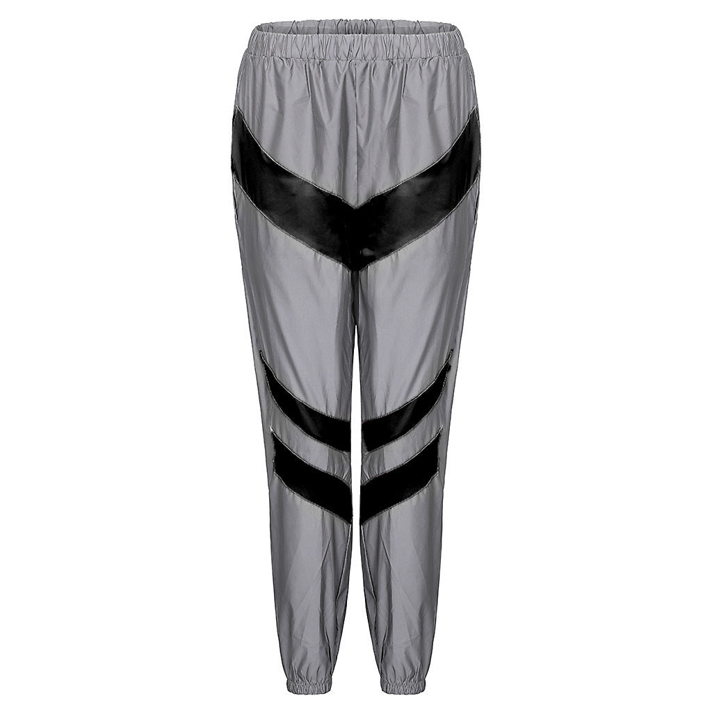 Summer Reflective Two Pieces Sportswear for Women